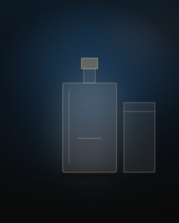 Azure Oud eau de parfum with gift box by Sky Fragrances