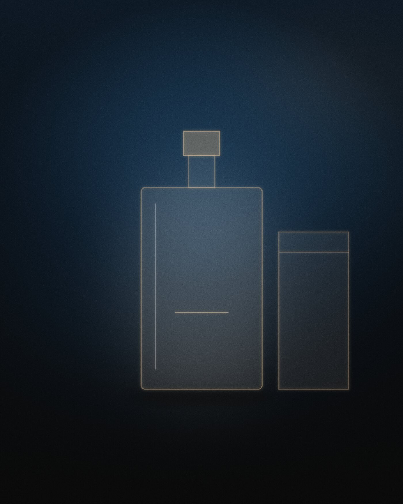 Azure Oud eau de parfum with gift box by Sky Fragrances