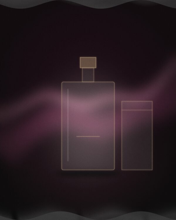 Halo Rose eau de parfum with gift box by Sky Fragrances