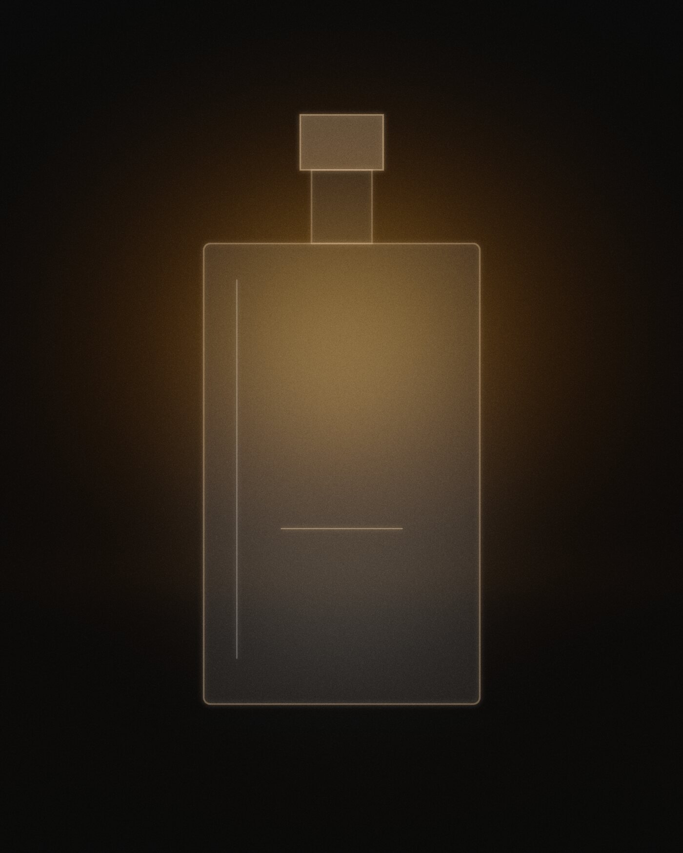Saffron Zenith eau de parfum bottle detail by Sky Fragrances