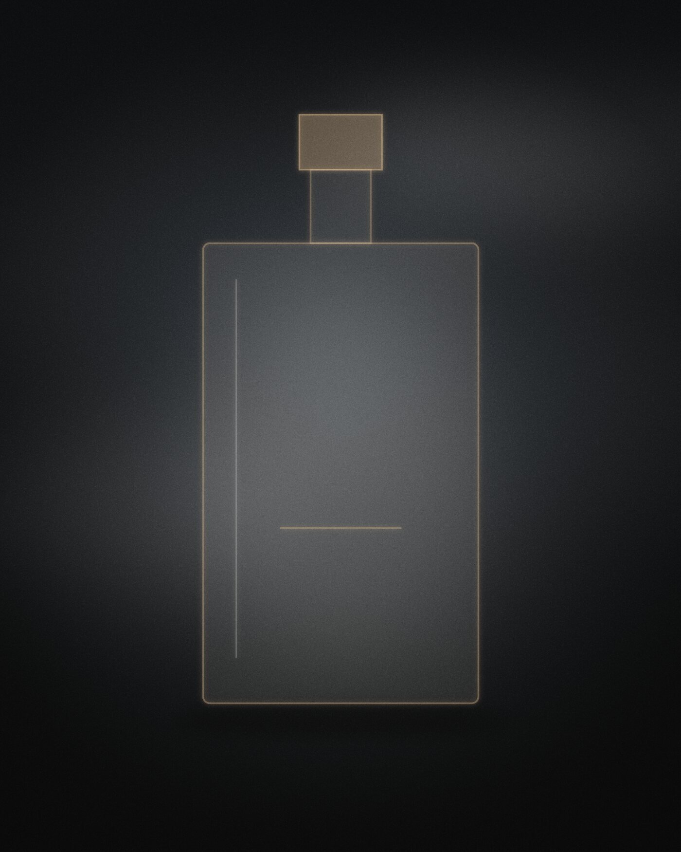 Silver Lining eau de parfum bottle detail by Sky Fragrances