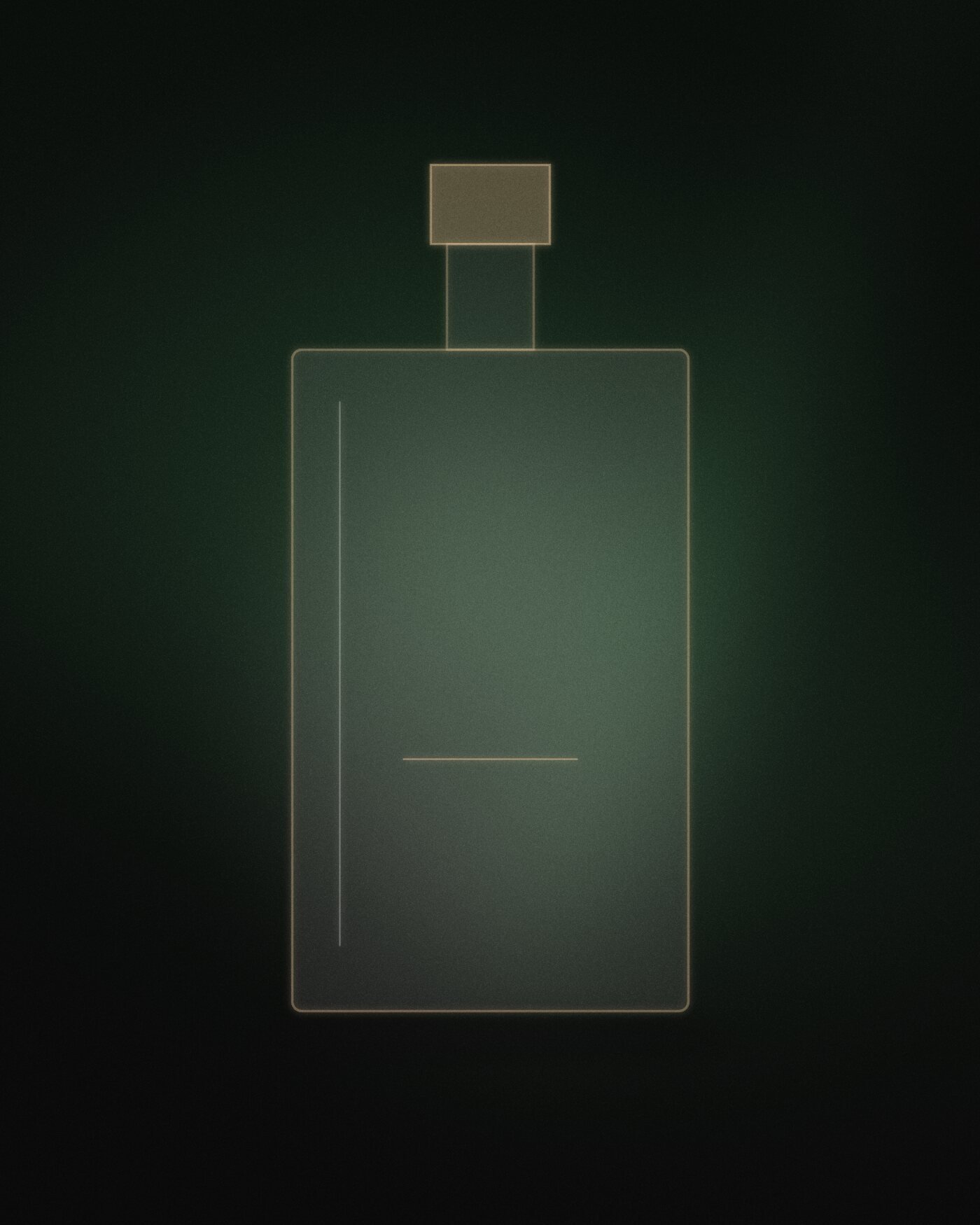 Vetiver Squall eau de parfum bottle detail by Sky Fragrances